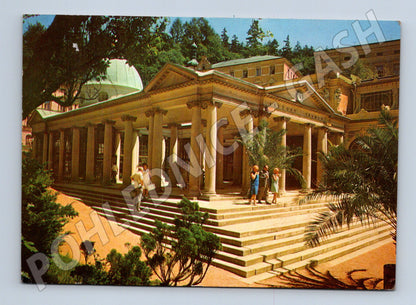 Pohlednice Mariánské Lázně Křížový pramen 1971 (M27764)
