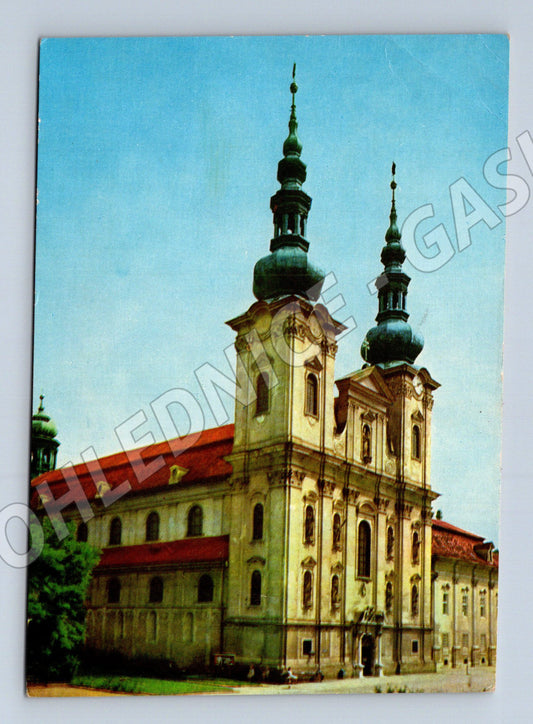 Pohlednice Velehrad Bazilika a klášter 1983 (M27768)