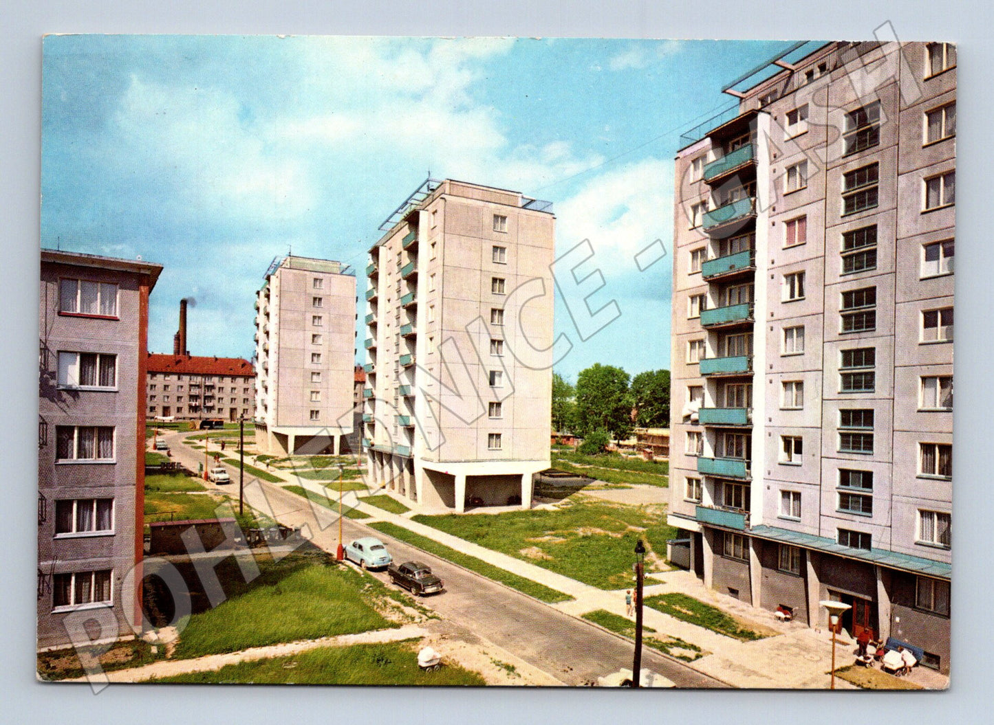 Pohlednice Bruntál Nové sídliště Pionýrská ulice (M27769)