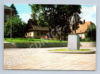 Pohlednice Hodslaice Pomník F. Palackého (M27792)