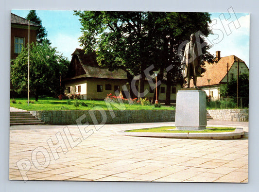 Pohlednice Hodslaice Pomník F. Palackého (M27792)