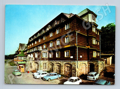 Pohlednice Běskydy hotel Tanečnica Pustevny (M27793)