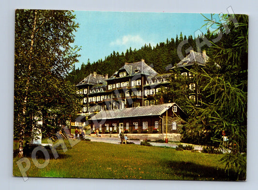 Pohlednice Karlova Studánka Slezský dům (M27796)