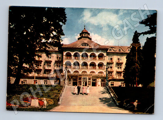 Pohlednice Jeseník Priessnitzův léčebný ústav 1961 (M27801)