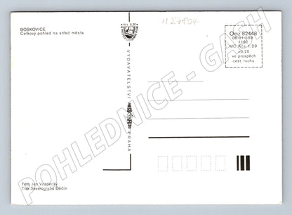 Pohlednice Boskovice celkový pohled (M27804)