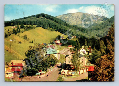 Pohlednice Pec pod Sněžkou horská krajina (M27823)