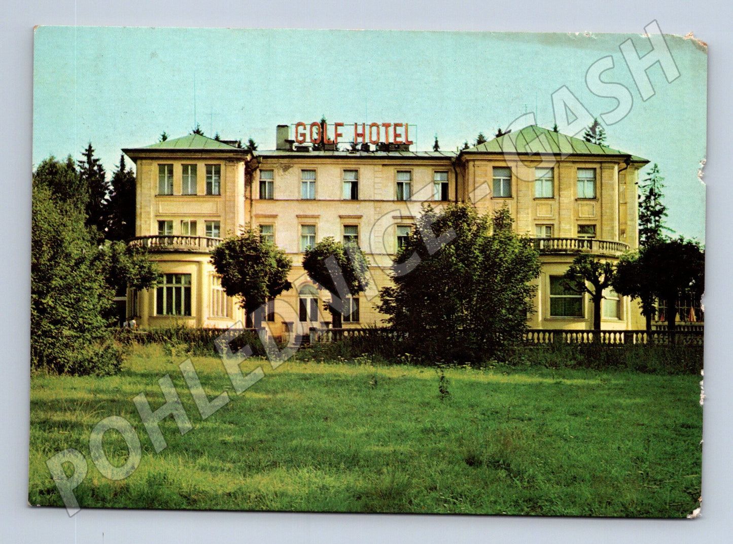 Pohlednice Mariánské Lázně Golf Hotel 1979 (M27826)