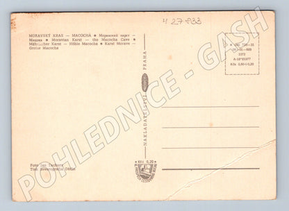 Pohlednice Moravský kras Macocha (M27833)