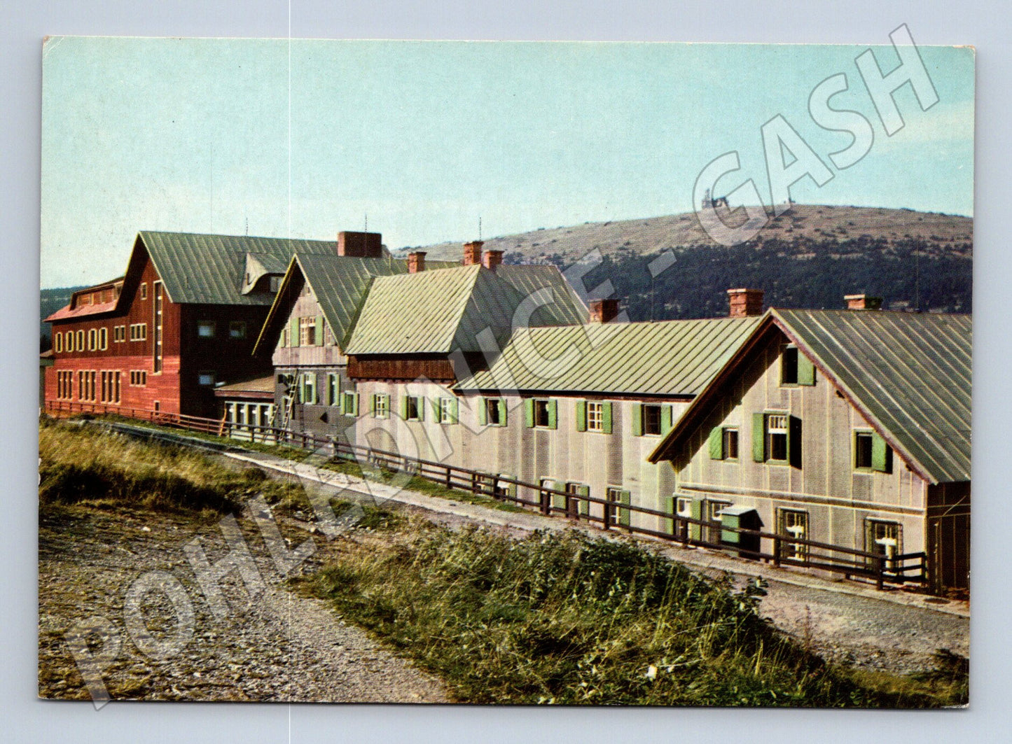 Pohlednice Jeseníky Chata Ovčárna Praděd 1989 (M27839)