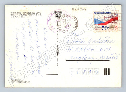 Pohlednice Špindlerův Mlýn Zotavovna ROH 1980 (M27844)
