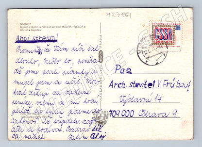 Pohlednice Stachy různé motivy 1970s (M27861)