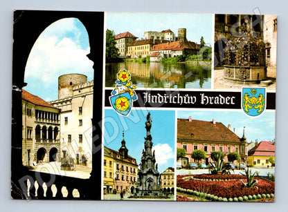 Pohlednice Jindřichův Hradec collage 1970 (M27868)