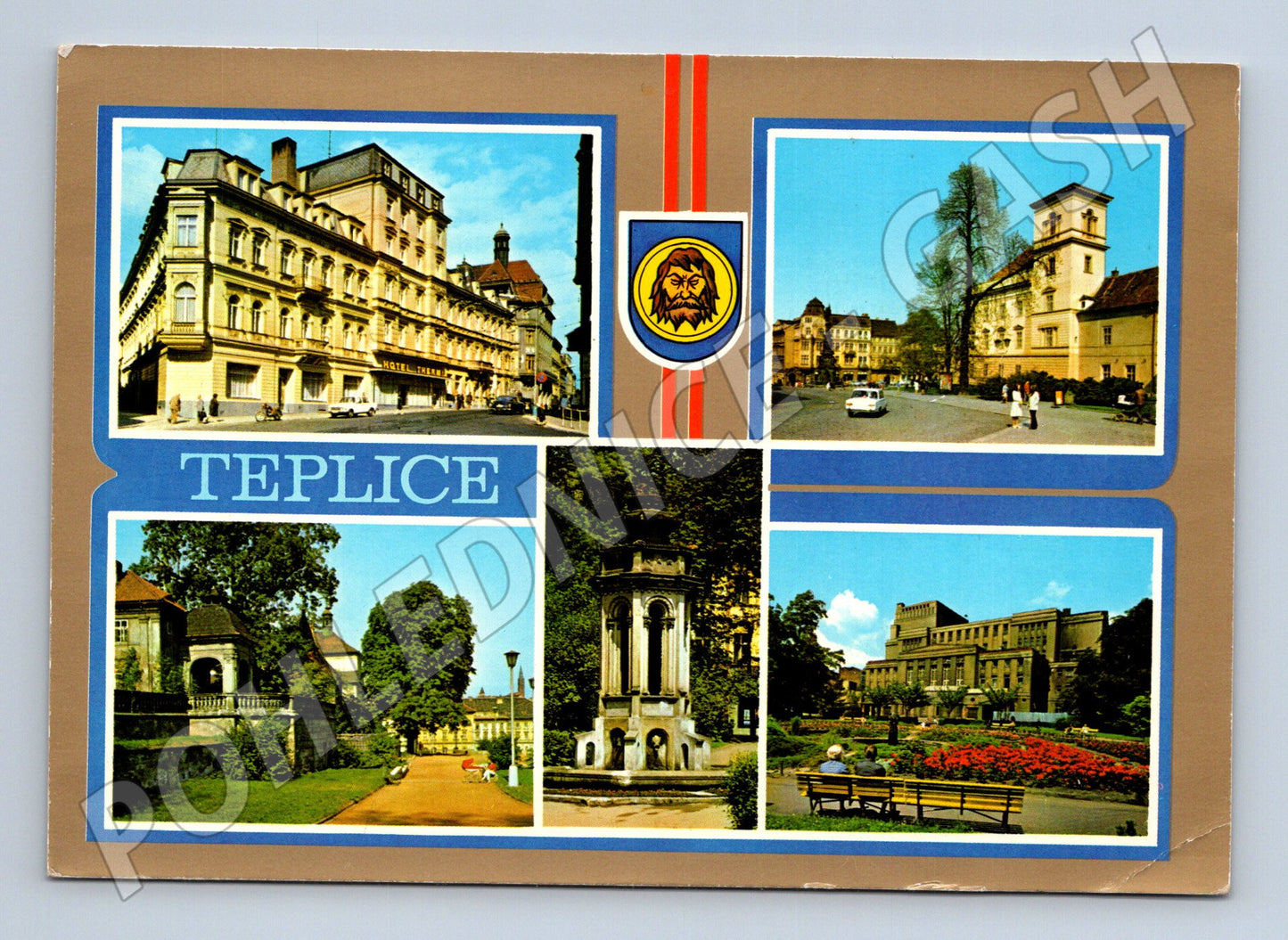 Pohlednice Teplice multi-pohled 1969 (M27869)