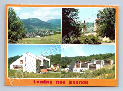 Pohlednice Loučná nad Desnou více záběrů 1970 (M27886)