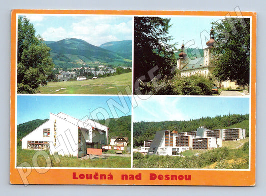 Pohlednice Loučná nad Desnou více záběrů 1970 (M27886)