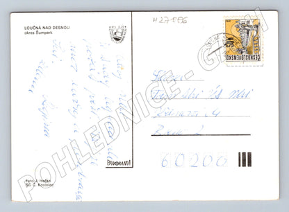 Pohlednice Loučná nad Desnou více záběrů 1970 (M27886)
