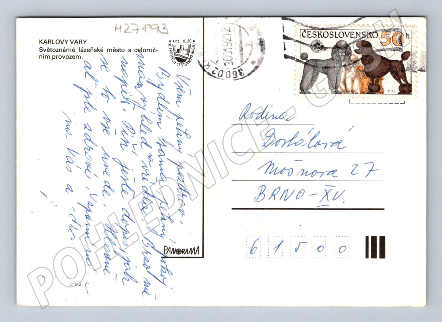Pohlednice Karlovy Vary multiview 1972 (M27893)