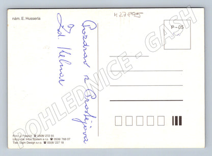 Pohlednice Prostějov náměstí E. Husserla (M27895)