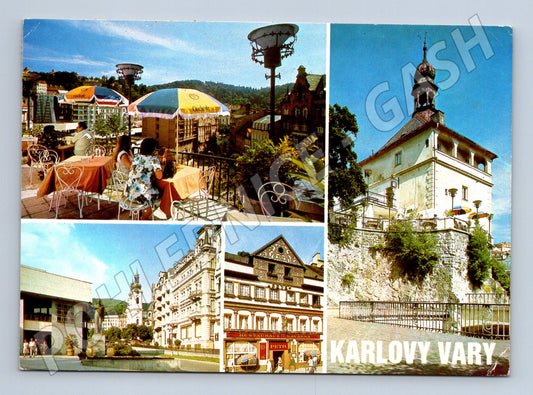 Pohlednice Karlovy Vary více motivů 1970 (M27900)