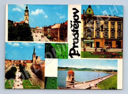 Pohlednice Prostějov více pohledů 1969 (M27913)