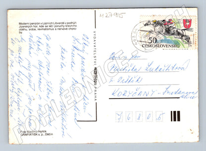 Pohlednice Lázně Libverda Nový dům 1997 (M27915)