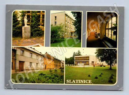 Pohlednice Slatinice různé pohledy (M27916)