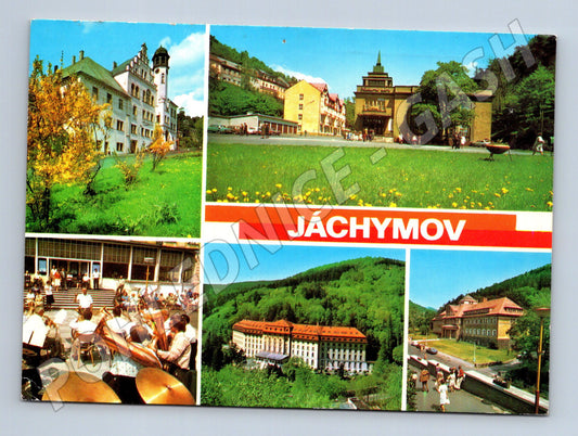 Pohlednice Jáchymov různé pohledy 1969 (M27920)