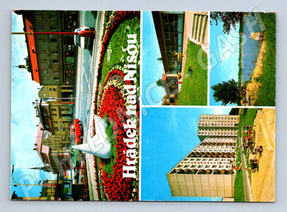 Pohlednice Hrádek nad Nisou panorama 1985 (M27926)