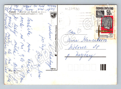 Pohlednice Frýdlant různé pohledy 1970 (M27930)