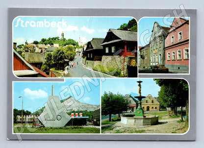 Pohlednice Štramberk koláž památky (M27953)