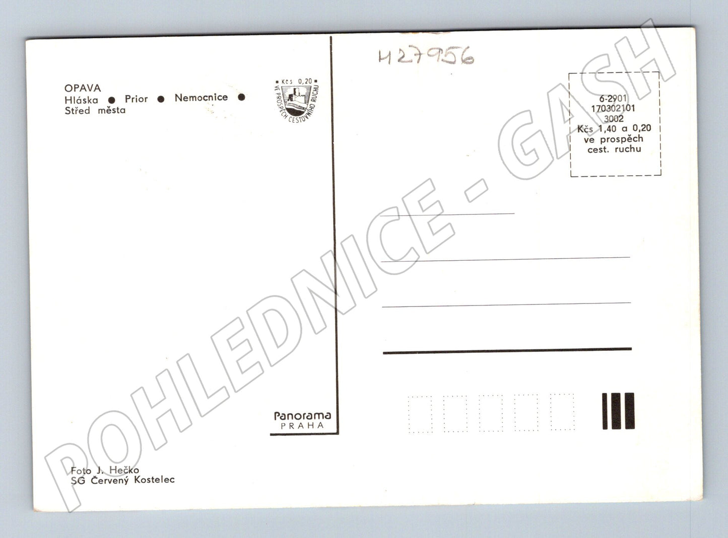 Pohlednice Opava více motivů (M27956)