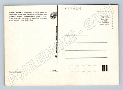 Pohlednice Frýdek-Místek multi-view 1975 (M27959)
