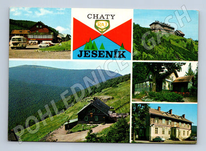 Pohlednice Jeseníky chaty a krajina (M27960)