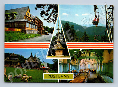Pohlednice Pustevny Beskydy více motivů (M27963)