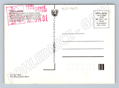 Pohlednice Prales Mionší přírodní rezervace 1989 (M27968)
