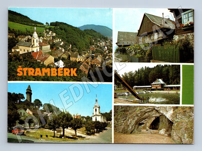 Pohlednice Štramberk s více pohledy (M27969)