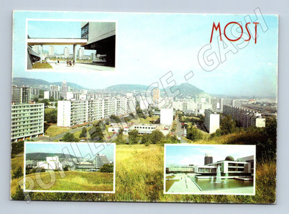 Pohlednice Most panelové domy a architektura 1960s (M27977)