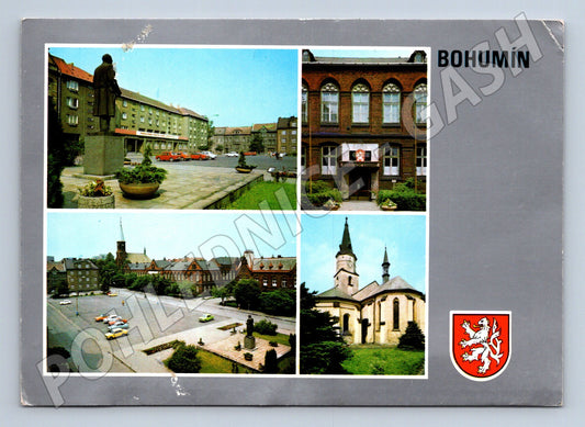 Pohlednice Bohumín více záběrů 1983 (M27980)