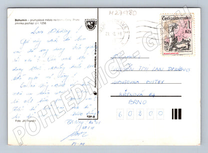 Pohlednice Bohumín více záběrů 1983 (M27980)
