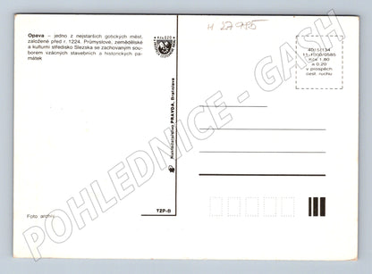Pohlednice Opava více motivů (M27985)