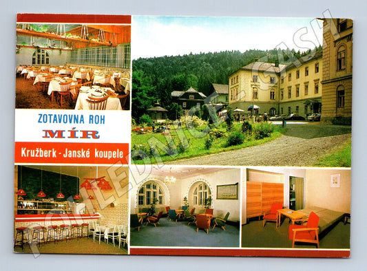 Pohlednice Kružberk Janské Koupele Zotavovna ROH Mír 1979 (M27994)