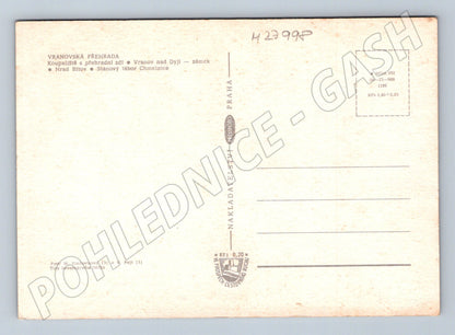 Pohlednice Vranovská přehrada zámek Bítov (M27998)
