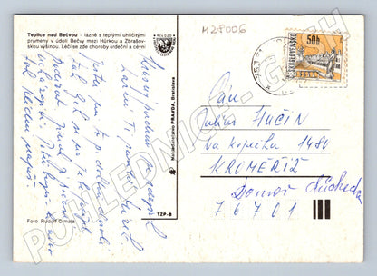 Pohlednice Teplice nad Bečvou různé pohledy 1975 (M28006)