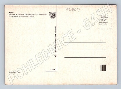 Pohlednice Kyjov koláž města (M28014)