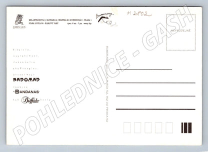 Postcard Happy New Cosmic Year modern design (M2802)