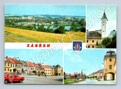 Pohlednice Zábřeh více pohledů (M28037)