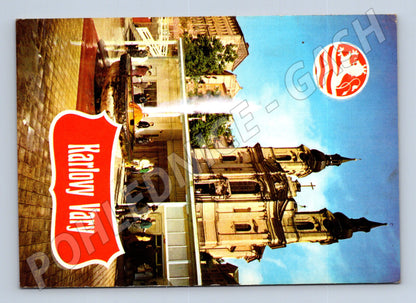 Pohlednice Karlovy Vary chrám Máří Magdalény 1973 (M28045)