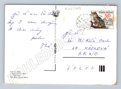 Pohlednice Třebíčsko památky více pohledů kolem 1970 (M28049)