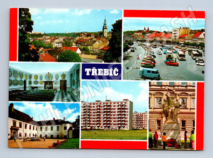 Pohlednice Třebíč různé pohledy (M28057)