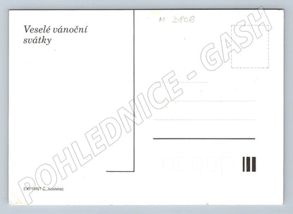 Postcard Nativity of Jesus Nativity Scene EXPRINT (M2806)